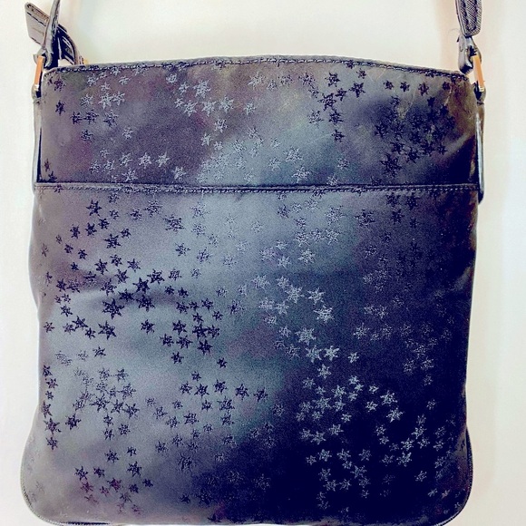 MICHAEL KORS Black Nylon Cross body purse with star design. Adjustable … - Picture 10 of 10